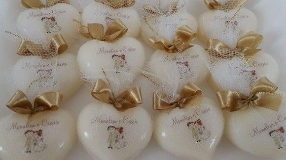 Sabonete Personalizado para Casamento