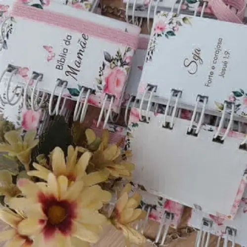 Mini Bíblia com Versículo para o Dia das Mães