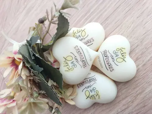 Sabonete Personalizado para o Dia dos Professores