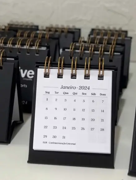 Mini Calendário para 2026