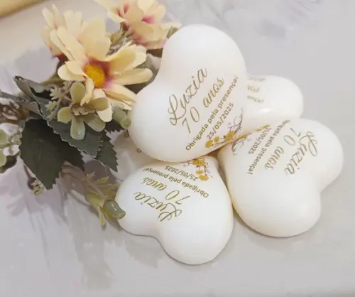 Sabonete Personalizado para 70 Anos