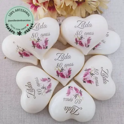 Sabonete Personalizado para 80 Anos