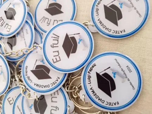 Chaveiro Artesanal Personalizado para Formatura
