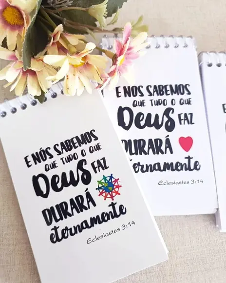 Bloquinho de Anotações com Páginas Personalizadas