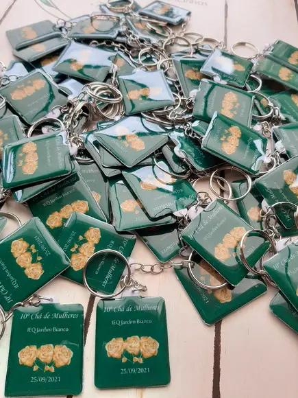 Chaveiro personalizado para congresso