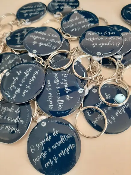 Chaveiro Personalizado Cartão Visita