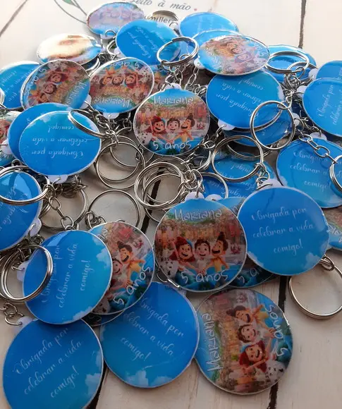 Chaveiro artesanal personalizado