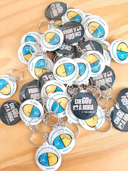 Chaveiro personalizado para congresso