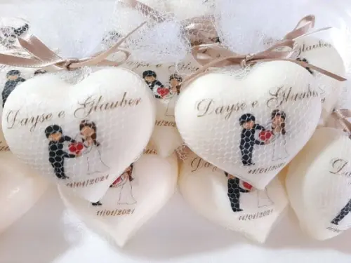 Sabonete Personalizado para Casamento