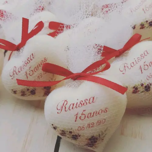 Sabonete personalizado para 15 anos
