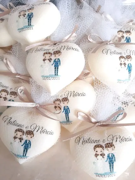 Sabonete Personalizado para Casamento