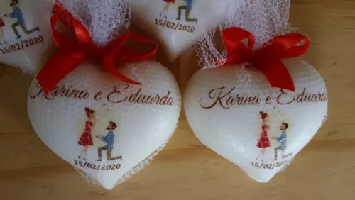 Sabonete Personalizado para Noivado