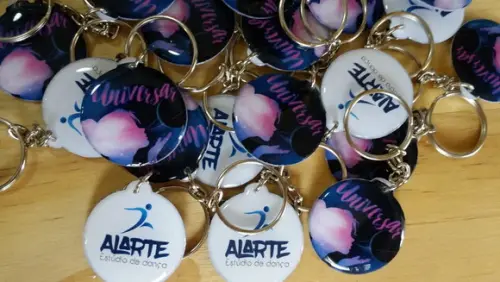Mini Chaveiro artesanal personalizado