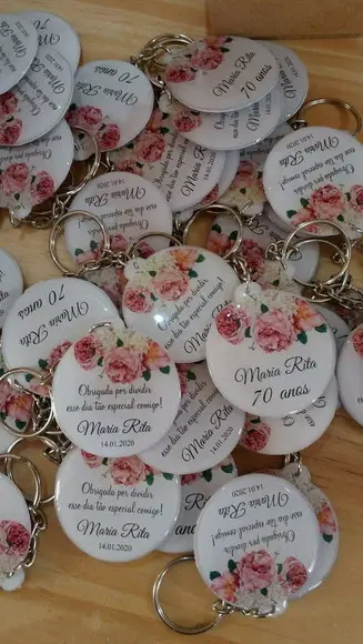 Chaveiro Artesanal Personalizado