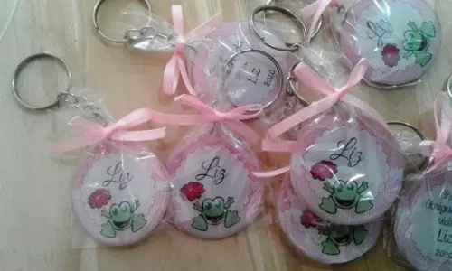 Chaveiro Personalizado com Embalagem Individual