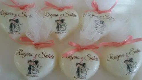 Sabonete Personalizado para Casamento