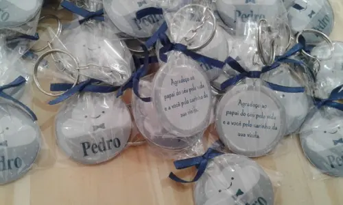 Chaveiro Personalizado com Embalagem Individual