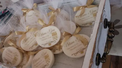 Sabonete personalizado para eventos