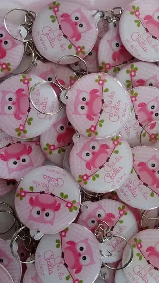 Chaveiro Personalizado Frente e Verso