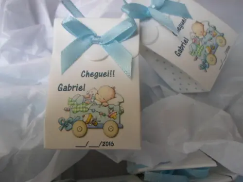 Mini caixinha de sabonete
