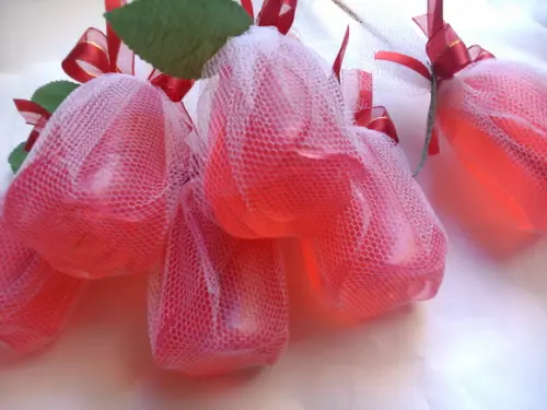 Flor de sabonete