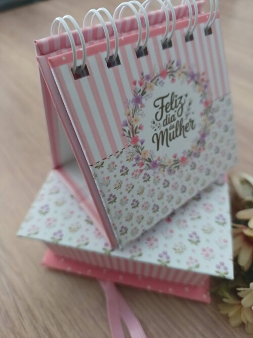 Calendário de Mesa para presente Feminino