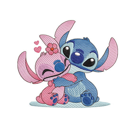 11 Matrizes de Bordado Lilo Stitch Rippled (pacote)