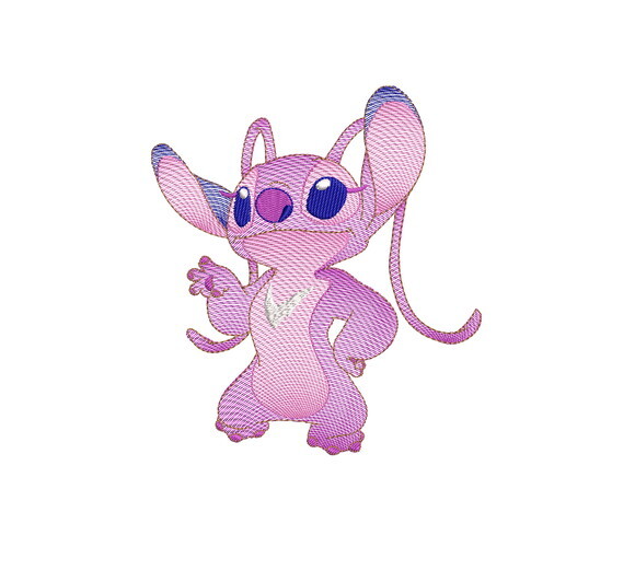 11 Matrizes de Bordado Lilo Stitch Rippled (pacote)