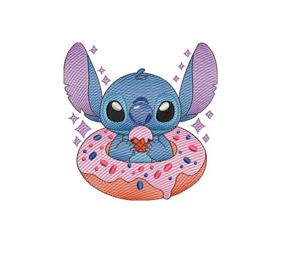 11 Matrizes de Bordado Lilo Stitch Rippled (pacote)