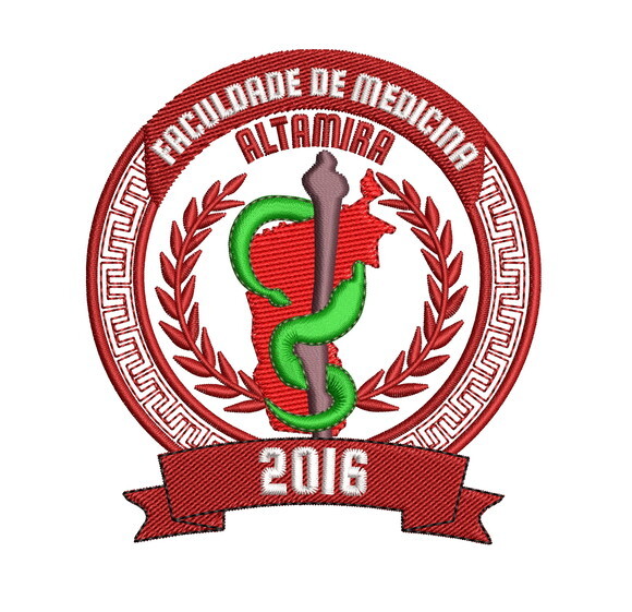 Bordado Faculdade Medicina Altamira PA