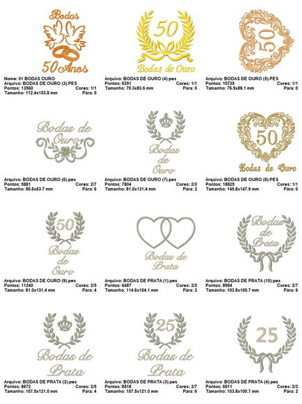 Coleção Bordados Bodas