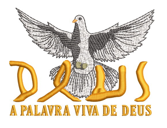 Matriz Bordado a Palavra Viva de Deus