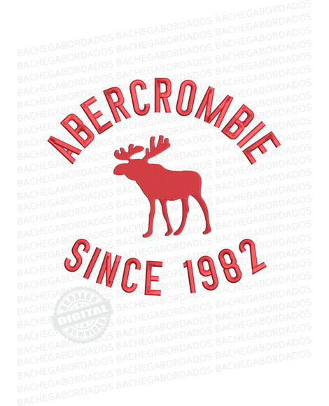 Matriz Bordado Abercrombie Fitch Since 1982