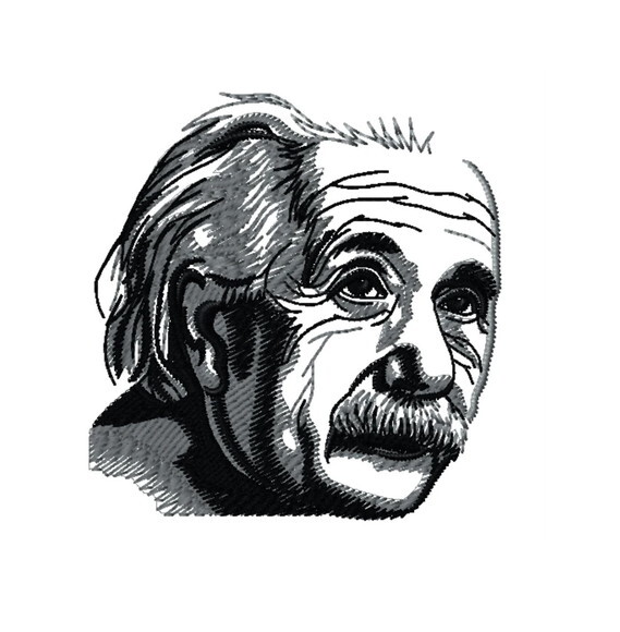 Matriz Bordado Albert Einstein
