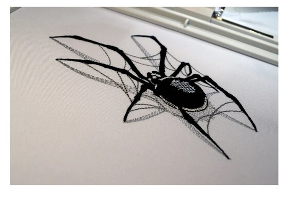 Matriz Bordado Aranha em 3D