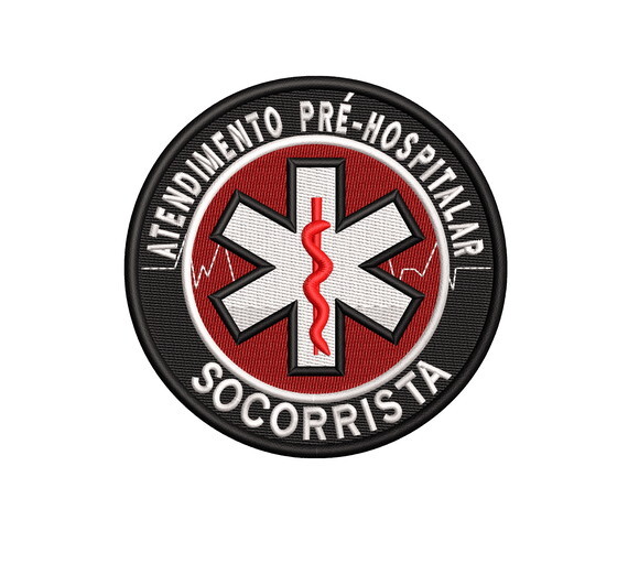 Matriz Bordado Atendimento Pré Hospitalar - Socorrista
