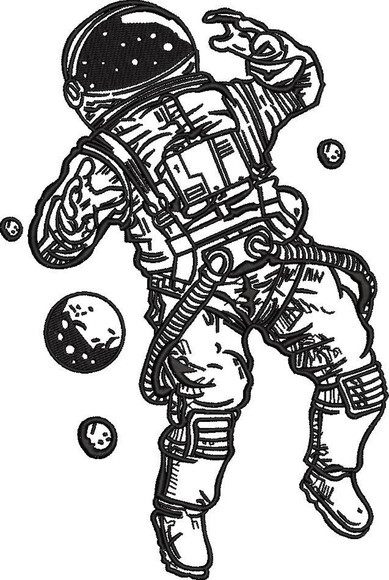 Matriz Bordado Astronalta