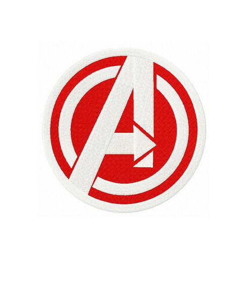 Matriz Bordado Avengers Logo 2