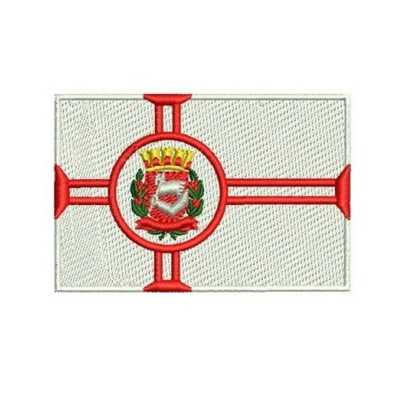 Matriz Bordado Bandeira Cidade de São Paulo