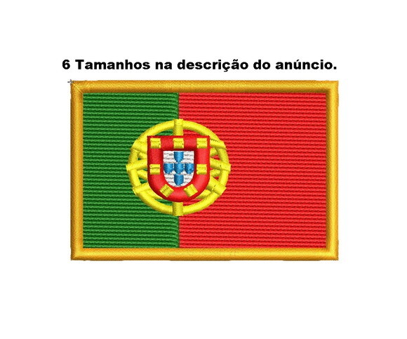 Matriz Bordado Bandeira Portugal