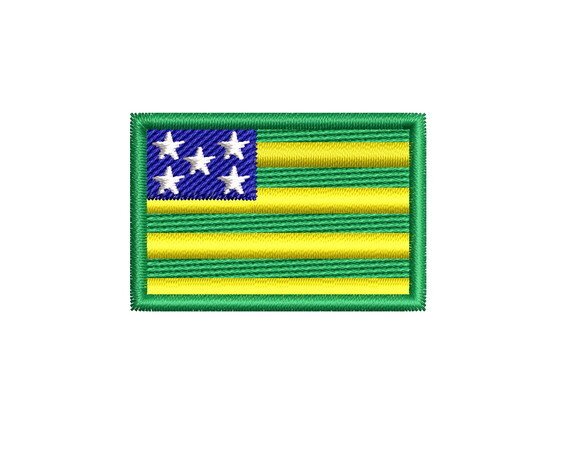 Matriz Bordado Bandeira Goiás Pequeno