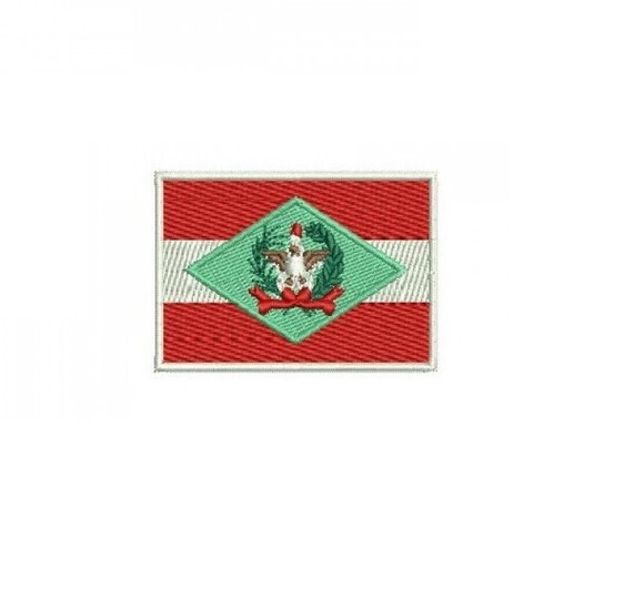 Matriz Bordado Bandeira Santa Catarina Pequeno
