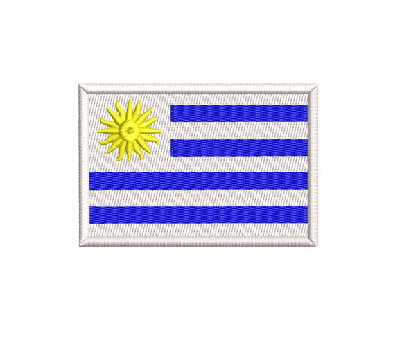 Matriz Bordado Bandeira Uruguay