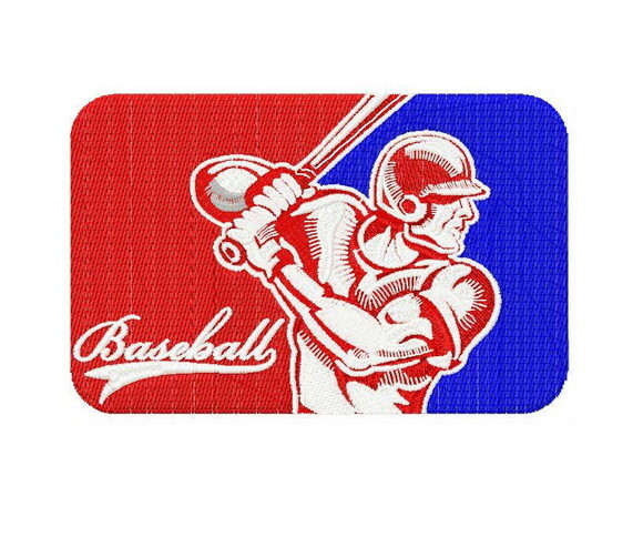 Matriz Bordado Baseball Player