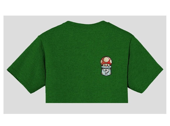 Matriz Bordado Bolso Mario Cogumelo