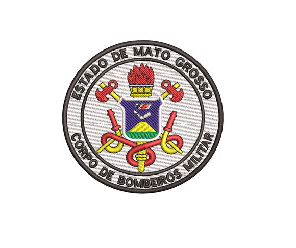 Matriz Bordado Bombeiros Militar de Mato Grosso