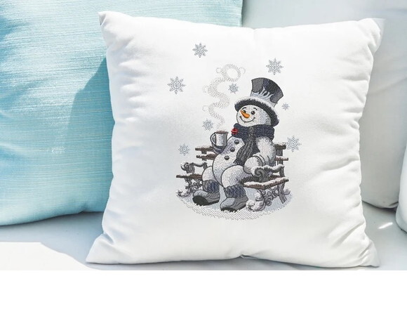 Matriz Bordado Boneco de Neve