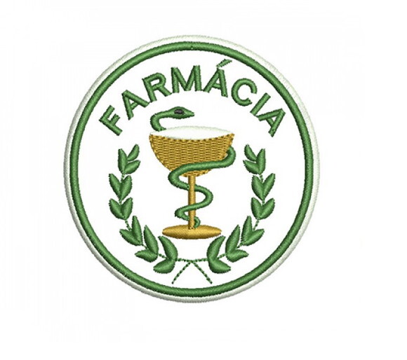 Matriz Bordado Brasão Farmácia 2