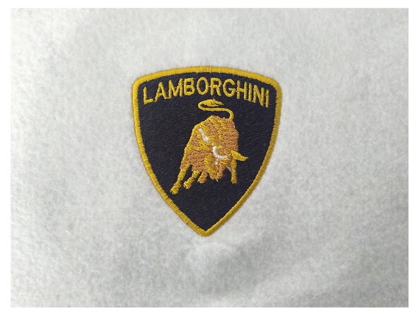 Matriz Bordado Brasão Lamborghini