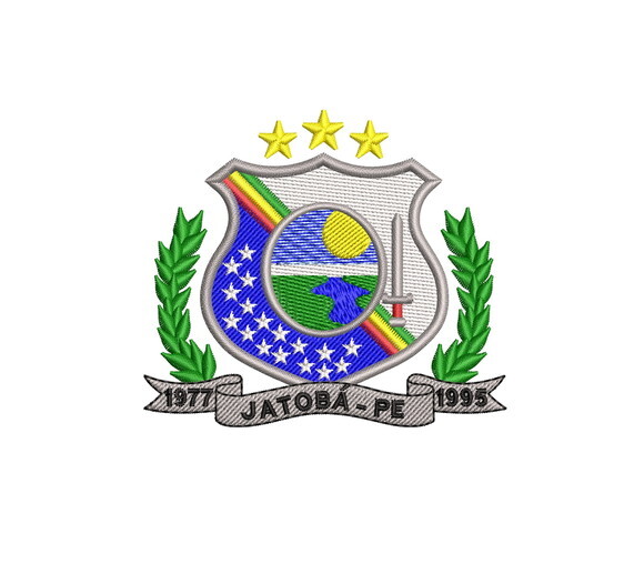 Matriz Bordado Brasão Município Jatobá - Pe